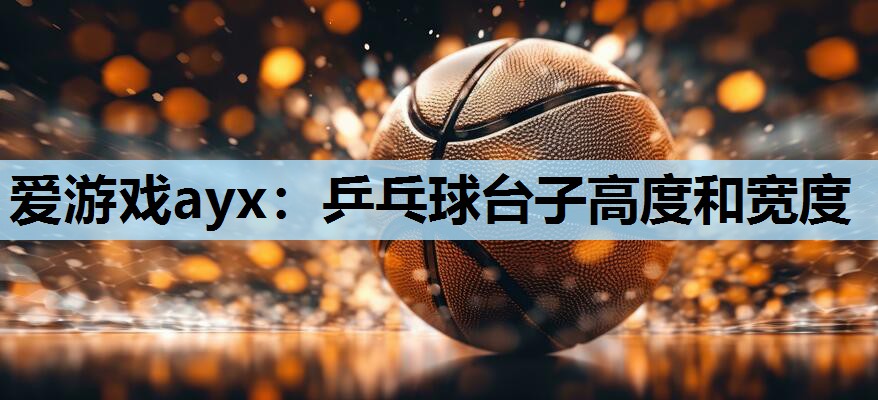 爱游戏ayx：乒乓球台子高度和宽度